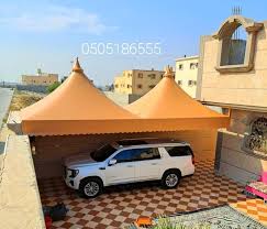 مظلات سيارات قماش الرياض